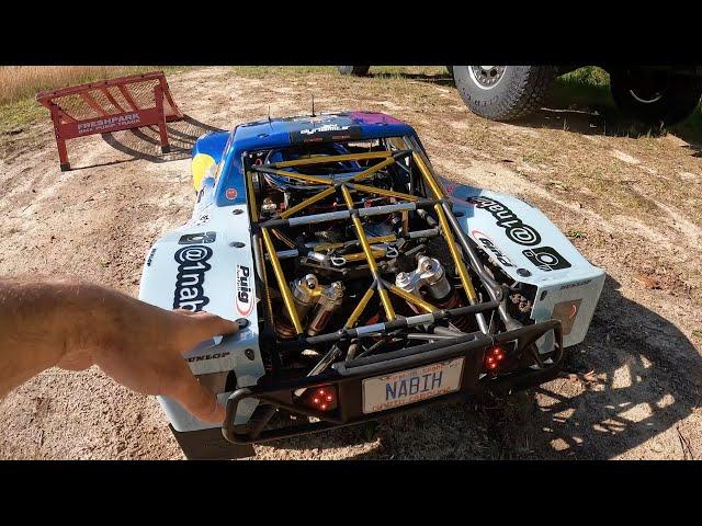 INSANE CUSTOM LOSI 5T 2.0 (IS AN ABSOLUTE ANIMAL) JUMPS BEAUTIFULLY !