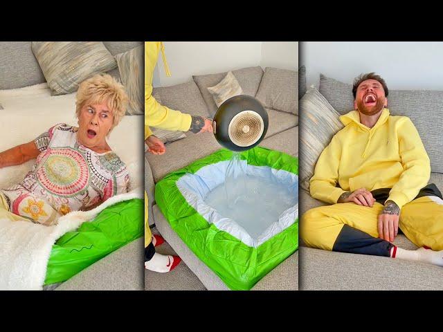 WILL THIS FAMILY EVER GROW UP!?! (HANBY CLIPS PRANK COMPILATION!!)