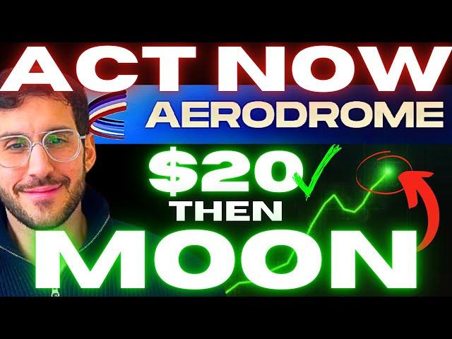 Why i'm BUYING UP AERO RIGHT NOW! (Aerodrome Finance Token Crypto Price Prediction)