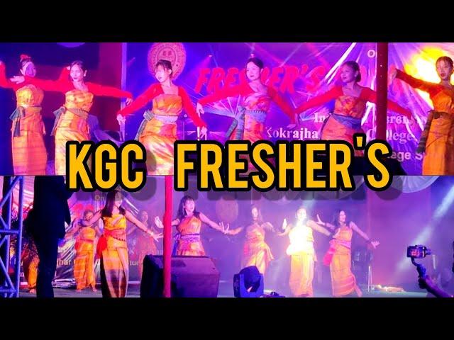 KGC// Kokrajhar government college Fresher's // 3 Nov 2021// Freshmita Basumatary