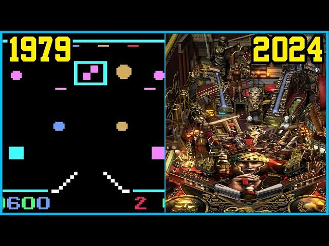 PINBALL video games evolution [1979 - 2024]