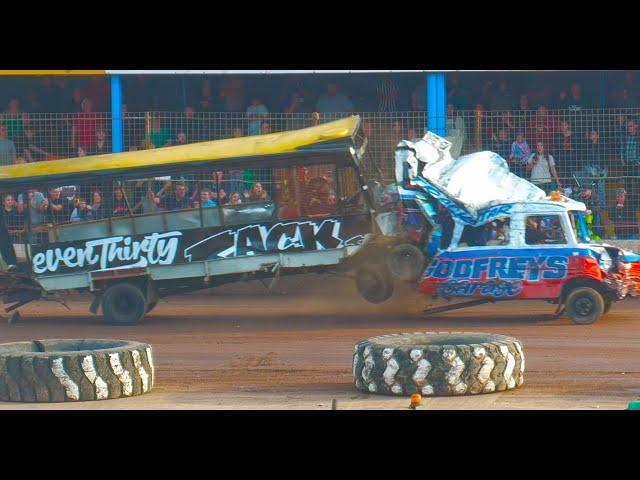 Banger Racing BIGGEST CRASHES of 2024! (Hardest Hits Compilation)