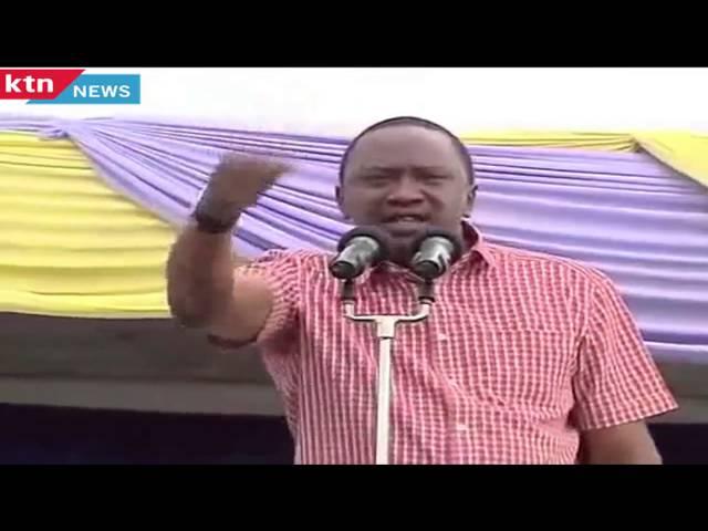 The day President Uhuru Kenyatta lost his cool and referred to Raila as a "bully"