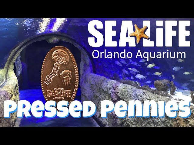 Sea Life Aquarium I-Drive Pressed Pennies