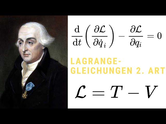 Lagrange-Gleichungen 2. Art - Schiefe Ebene, Lagrangefunktion, Theoretische Mechanik | HowToPhysics