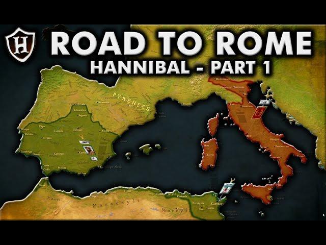 Road to Rome, 221 - 218 BC️ Hannibal (Part 1) - Second Punic War