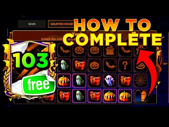 How to get 103 icons In Trick Or Treat event full Guide in FC Mobile 25