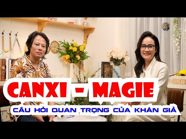 Bác sĩ Phúc giải đáp CÂU HỎI QUAN TRỌNG của khán giả về Canxi - Magie