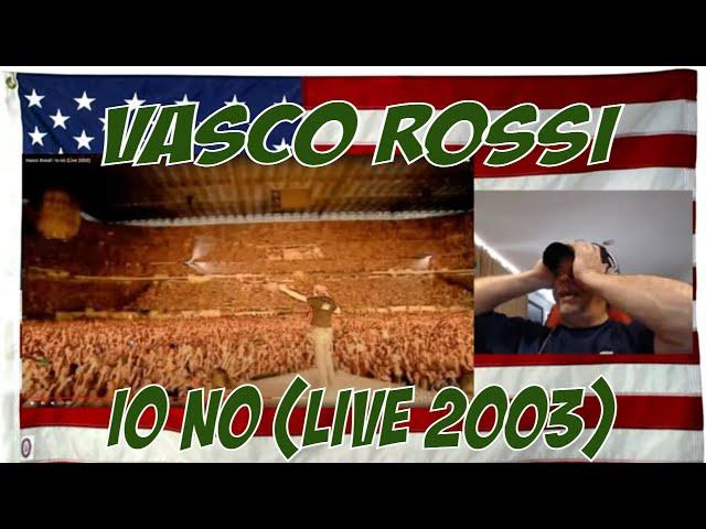 Vasco Rossi - Io no (Live 2003)- REACTION - Once again almost no one showed up to the concert :( LOL