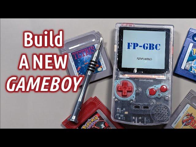 Build a new GameBoy Color with the FPGBC