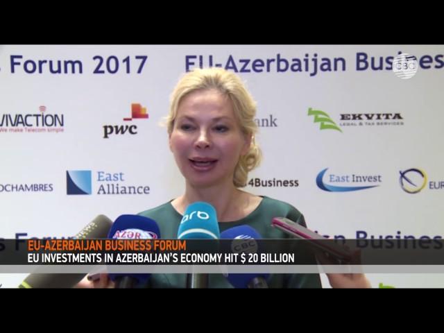 CBC TV Azerbaijan - EU Azerbaijan Business Forum 2017