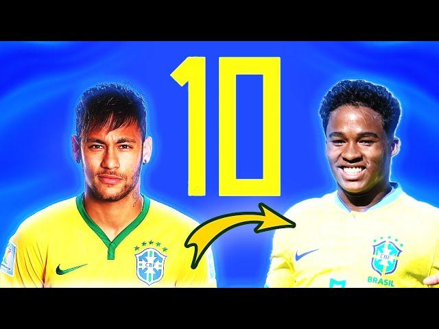 Every 10 in the History of Brazil National Team 