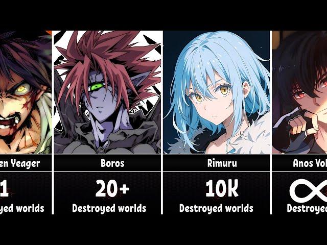 Anime Characters Who Could Destroy The World