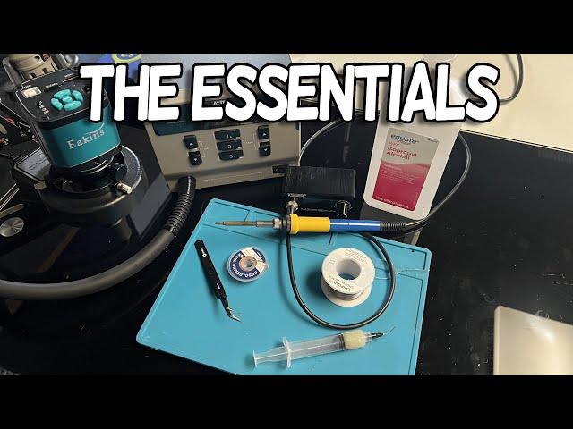 The 9 Essentials for Microsoldering