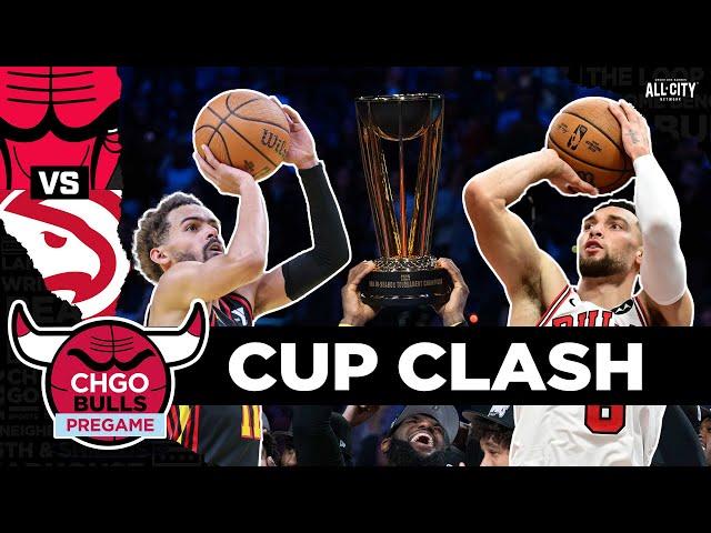 Chicago Bulls PREGAME: Zach LaVine, Bulls battle Hawks in NBA Cup showdown | CHGO Bulls Podcast