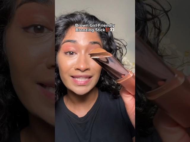 This might be THE BEST bronzing stick for deeper skintones 