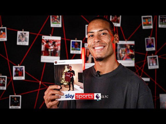 Virgil van Dijk Picks His Most ICONIC Liverpool Photo | Van Dijk’s Social Story