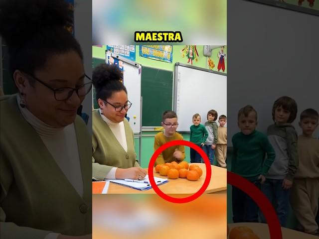 Esta profesora puso a prueba la generosidad de sus alumnos ️