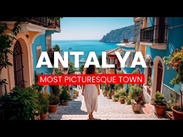  Antalya, Türkiye - MOST PICTURESQUE OLD TOWN IN KALEİCİ!