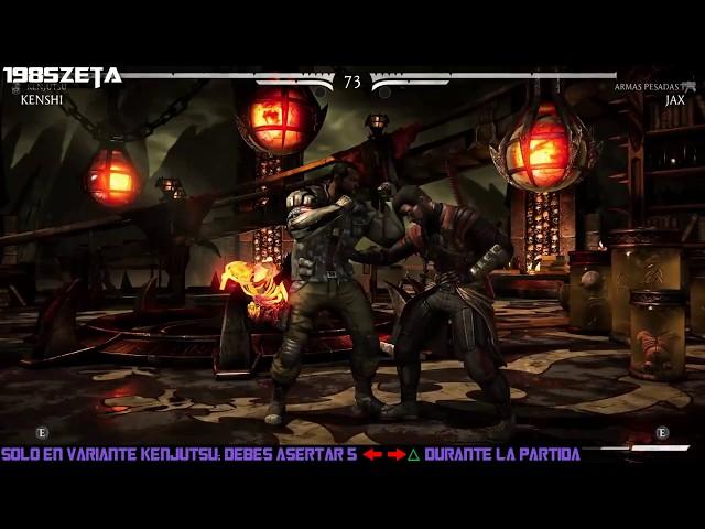 Mortal Kombat XL: Guía de Movimientos Finales Kenshi