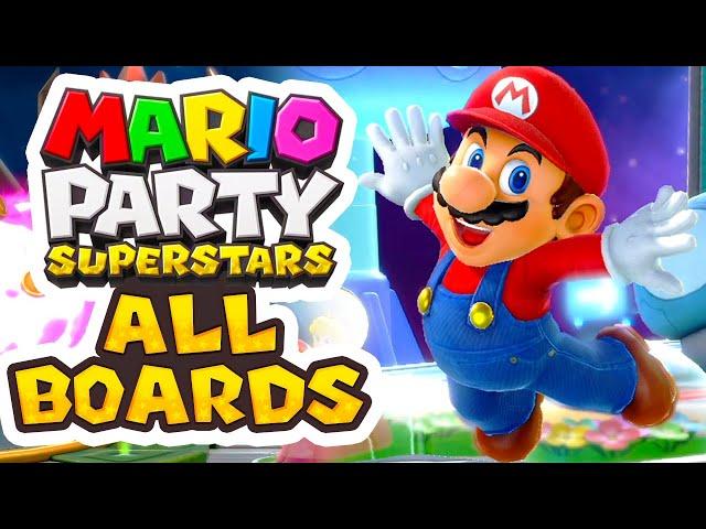 Mario Party Superstars - All Boards Longplay Full Game Walkthrough No Commentary Gameplay Guide