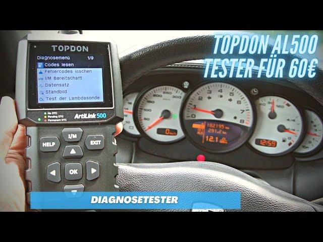 Topdon AL 500 | Taugt ein Diagnosegerät für 60€ ?