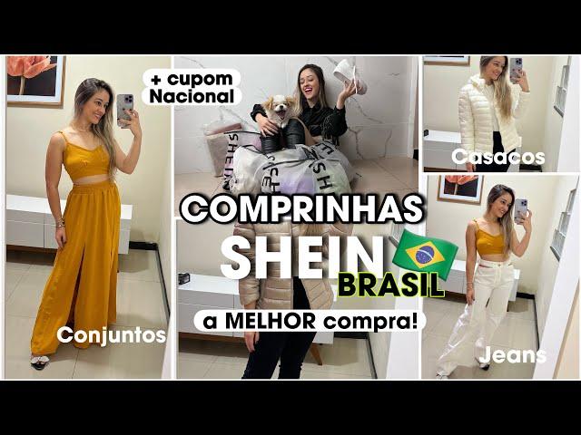 COMPRINHAS SHEIN BRASIL - SÓ ROUPAS PERFEITAS - VESTIDOS, JAQUETAS, JEANS - LOOKS SHEIN NACIONAL