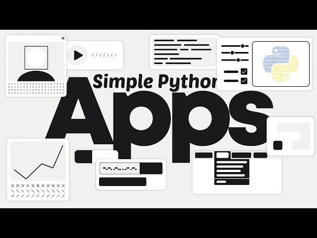 Creating 10 Apps in Python [ with PySimpleGui ]