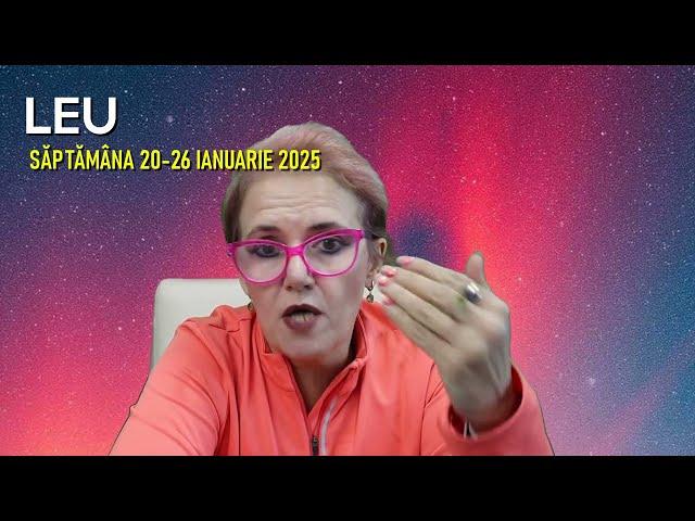 Zodia LEU HOROSCOP 20-26.01.2025 (versiune short)⭐ Astrolog ACVARIA