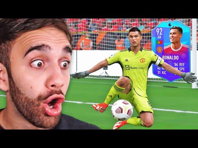 I Used Ronaldo As a GK (LOL)