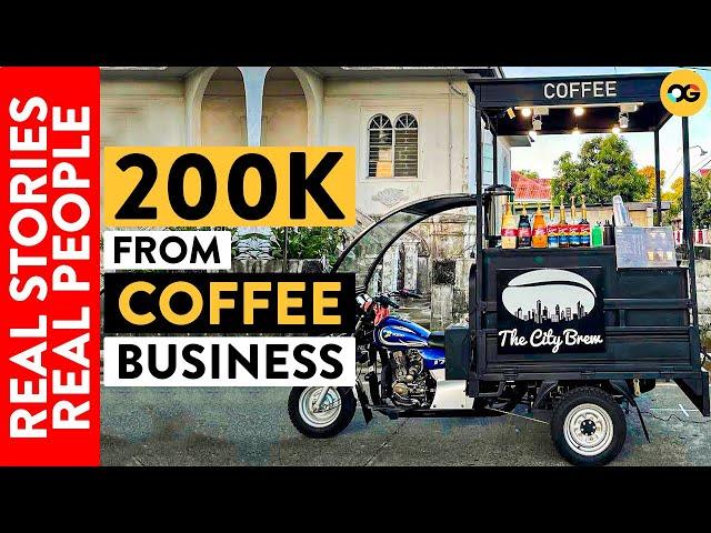 Friends Invested P6k Capital to Grow a Mobile Coffee Biz Now Making Them P200k/Month