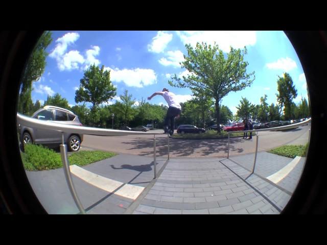 Eugen Enin in Rail Push-Ups - UC Wheels / Kizer Frames