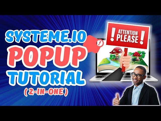 How to Create A POPUP In Systeme.io Tutorial (Best Opt-In Rate)