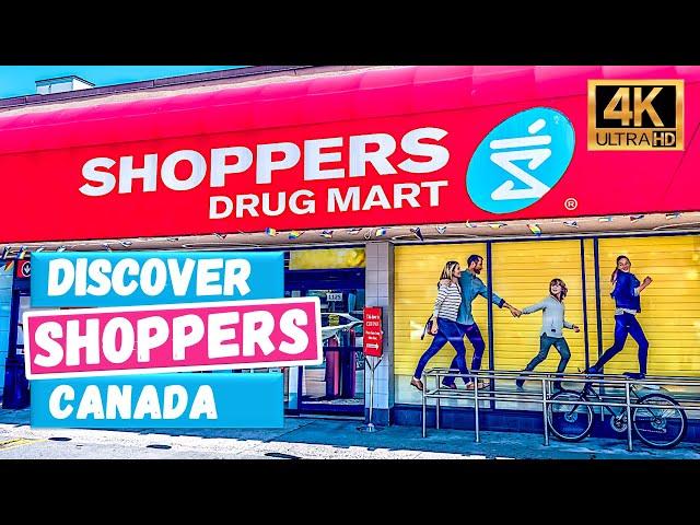  Vancouver's BEST Pharmacy Shoppers Drug Mart Canada Store Tour [4K Video]!