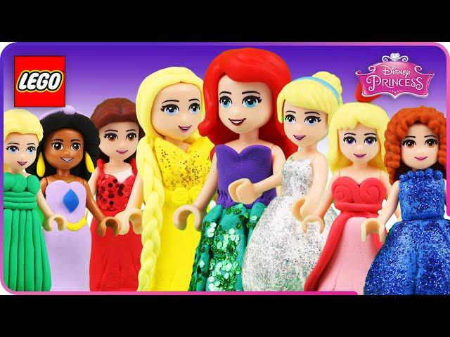  LEGO Disney Princess ENCHANTED TALES Compilation (Ariel, Frozen, Rapunzel, Cinderella..)