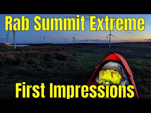 #215 Rab Summit Extreme | First Impressions |