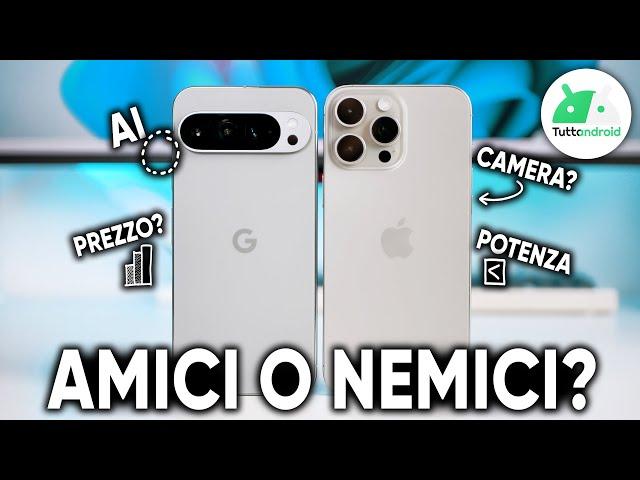 ORMAI sono UGUALI? Chi sta COPIANDO MEGLIO? Pixel 9 Pro XL vs iPhone 16 Pro MAX