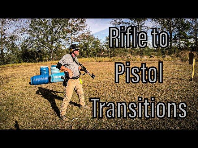 Rifle to Pistol Transitions