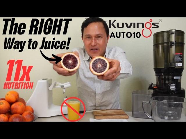 Stop Drinking Orange Juice Wrong! Do This for 11x Nutrition!