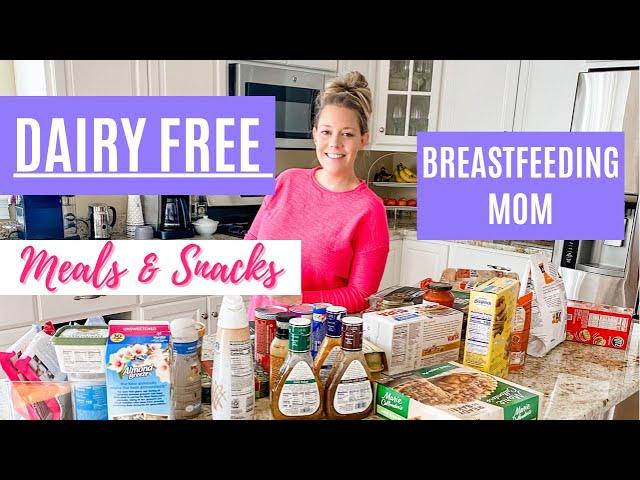 DAIRY FREE GROCERY HAUL | DAIRY FREE MEALS & SNACKS | WHOLEFOODS | WEGMANS | BREASTFEEDING MOM