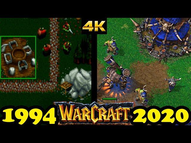 Evolution of Warcraft (RTS) games 1994-2020