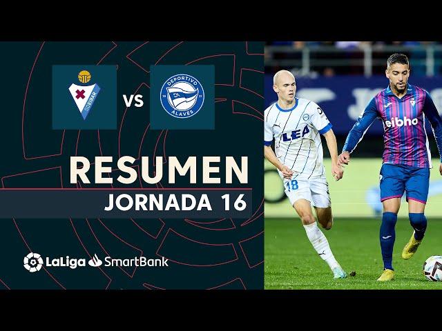 Highlights SD Eibar vs Deportivo Alavés (0-0)