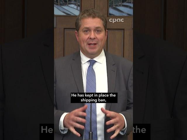 Opposition Leader Andrew Scheer on passage of Bill C-5 #cdnpoli