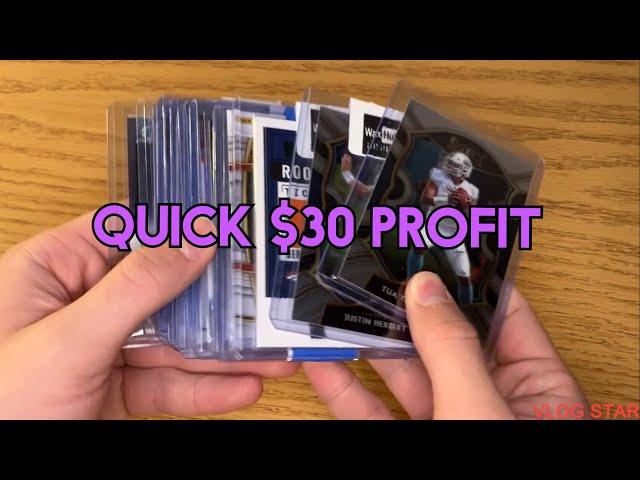 Making Profit Flipping Low End Sports Cards