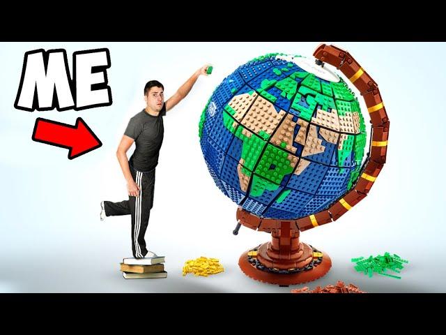 I Built the Entire Earth out of Legos!