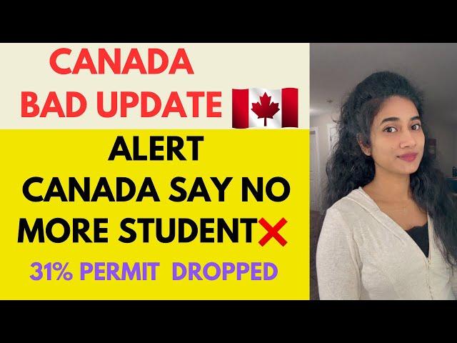 31% PERMIT DROPPED| No more students |canada bad updates |#canadaimmigration #canadamalayalamvlogs