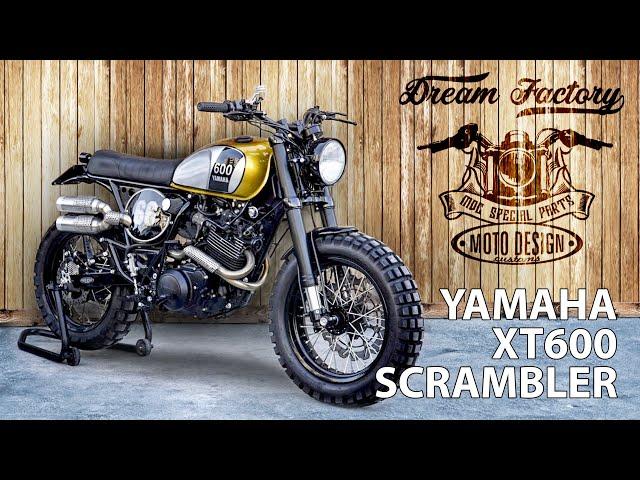 YAMAHA XT600 ANNI '80 rebuilded SCRAMBLER | MOTO DESIGN CUSTOMS 