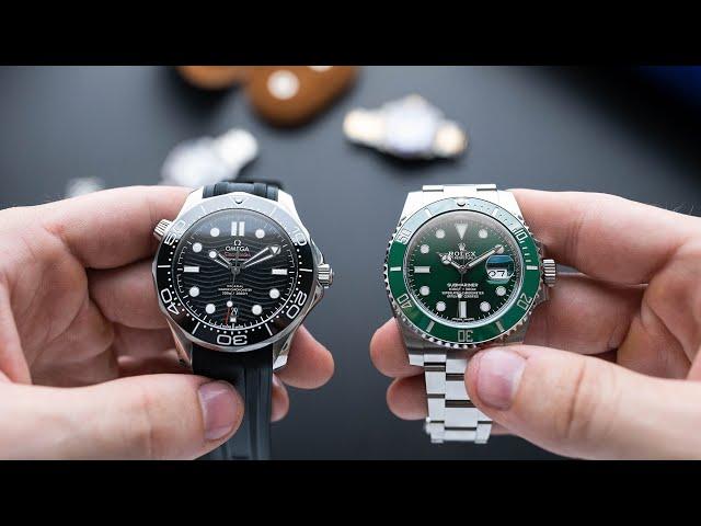 Darum ist die OMEGA SEAMASTER BESSER als die ROLEX SUBMARINER! WATCHVICE