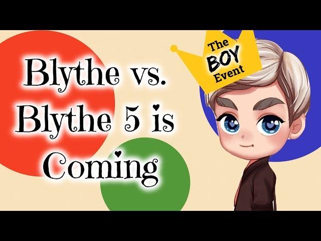 Blythe vs. Blythe 5 Starts April 1 and Announcements Now