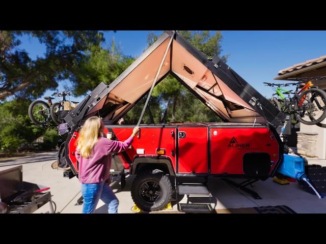 Camper Ready in 30 Seconds! Sleeps Family of Four